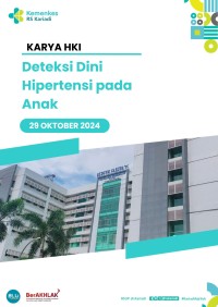 Deteksi Dini Hipertensi pada Anak