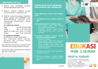 Edukasi Pasien dan Keluarga