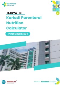 Kariadi Parenteral Nutrition Calculator