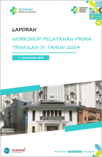 Laporan Workshop Pelayanan Prima Triwulan IV Tahun 2024