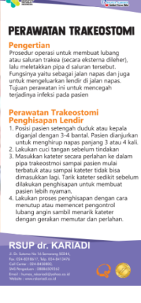 Perawatan Trakeostomi